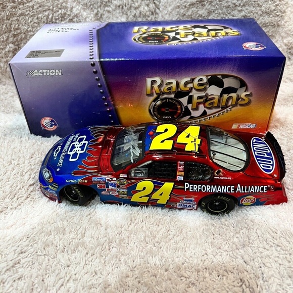 Jeff Gordon Other - 2005 Jeff Gordon #24 Dupont Performance Alliance Color Chrome Autographed W/COA
